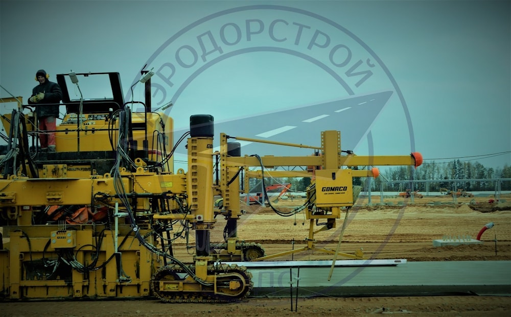 Аренда бетоноукладочного комплекса Gomaco Commander III со скользящими формами