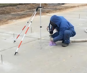 Геополимерное инъектирование дорожных покрытий