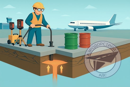 Геополимерное инъектирование грунтов и оснований