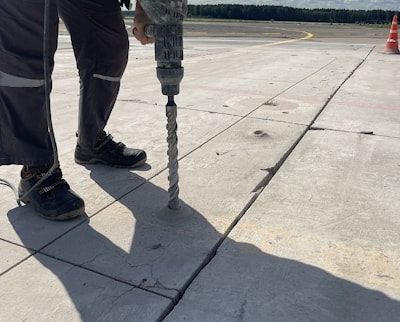 Замена цементобетонных плит