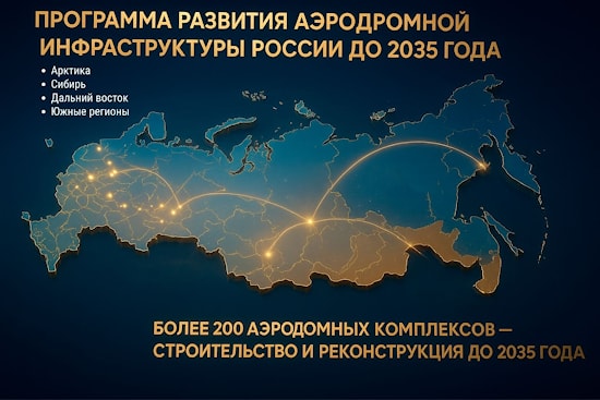 Перспективы развития аэродромного строительства в России